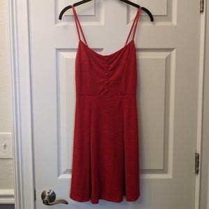 NEW S Kimchi Blue Vibrant Red Urban Outfitters skater dress